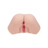 Xkin Ivy Lane Ultra Realistic AR and AI Enhanced Vagina and Butt Vibrating Masturbator Beige 7.7 lbs