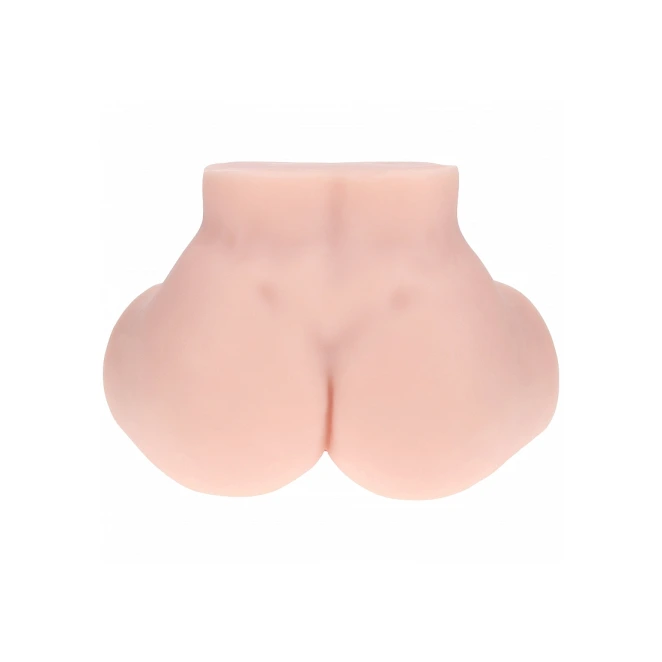 Xkin Bree Knox Ultra Realistic AR and AI Enhanced Vagina and Butt Vibrating Masturbator Beige 9.3 lbs