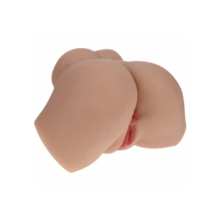 Xkin Bodyforms Valentina Vellure Ultra Realistic AR and AI Enhanced Vagina and Butt Vibrating Masturbator Tan