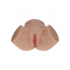 Xkin Bodyforms Valentina Vellure Ultra Realistic AR and AI Enhanced Vagina and Butt Vibrating Masturbator Tan