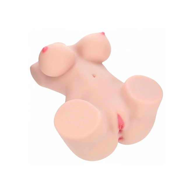 Xkin Aveline Luxe Ultra Realistic AR and AI Enhanced Vagina and Butt Vibrating Body Mold Beige 30.9 lbs
