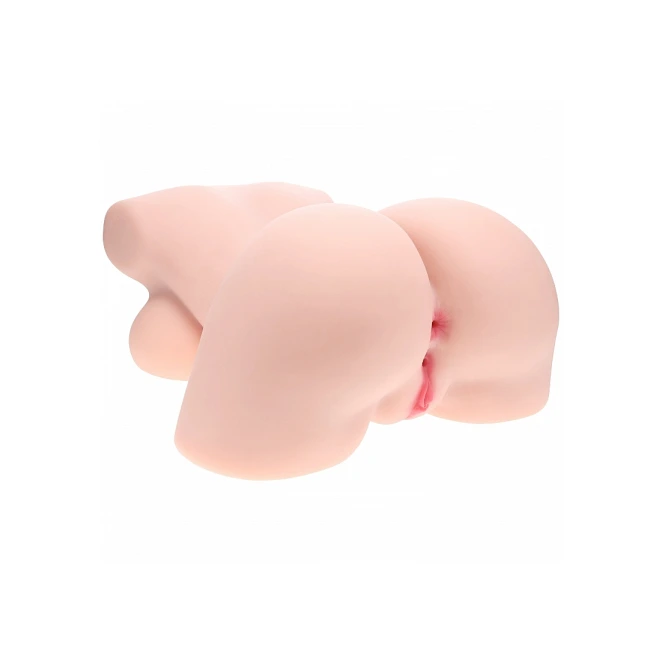 Xkin Aveline Luxe Ultra Realistic AR and AI Enhanced Vagina and Butt Vibrating Body Mold Beige 30.9 lbs