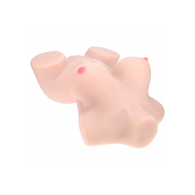 Xkin Aveline Luxe Ultra Realistic AR and AI Enhanced Vagina and Butt Vibrating Body Mold Beige 30.9 lbs