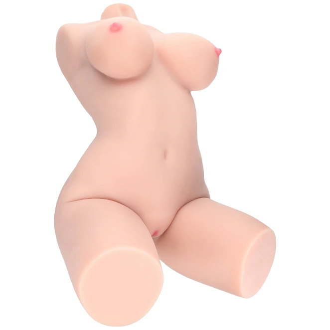 Xkin Bodyforms Lyla Rose Posable Vibrating Realistic Vagina, Ass and Tits Masturbator 46 lbs