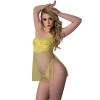 Magic Silk Daffodil Dreams Babydoll & G-Set Yellow