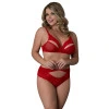 Magic Silk Rush Bra & Panty Set Red