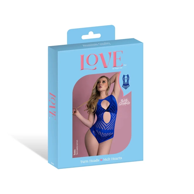 Magic Silk Seamless Teddy Blue
