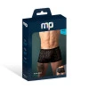 Male Power Ripple Pouch Short Black