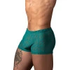 Male Power Ripple Pouch Short Teal