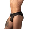 Male Power Ripple Moon Jock Black