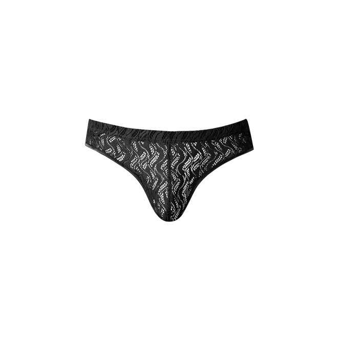 Male Power Ripple Moon Jock Black