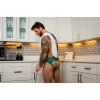 Male Power Ripple Moon Jock Black