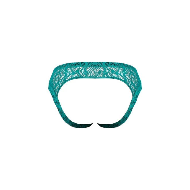 Male Power Ripple Moon Jock Teal