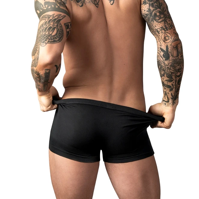 Male Power Eco Cozy Pouch Short Black