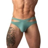 Male Power Eco Cozy Cutout Thong Green