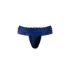 Male Power Sassy Lace Skirt Jock Navy