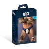 Male Power Sassy Lace Open Ring Thong Navy