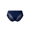Male Power Sassy Lace Bikini Sold Pouch Navy