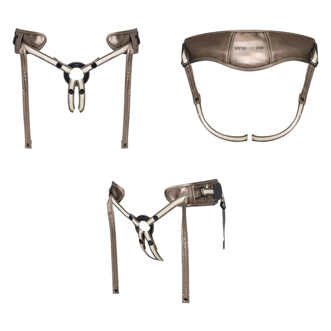 Strap-On-Me Desirous Leatherette Strap-On Harness