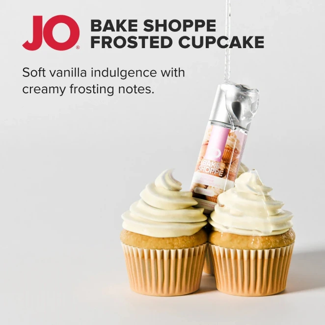 System JO Frosted Cupcake Flavored Lubricant 2 oz.