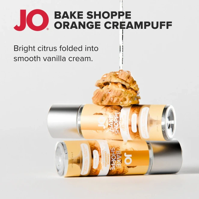 System JO Orange Creampuff Flavored Lubricant 2 oz.