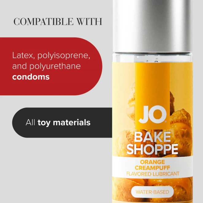 System JO Orange Creampuff Flavored Lubricant 2 oz.