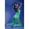 Fantasy Lingerie Glow Moonbeam Crotchless Bodystocking