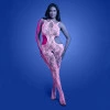 Fantasy Lingerie Glow Equilibrium Glow-in-the-Dark Crotchless Bodystocking Plus Size