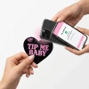 Neva Nude Tap Me Pink Heart Smart NFC Pasties