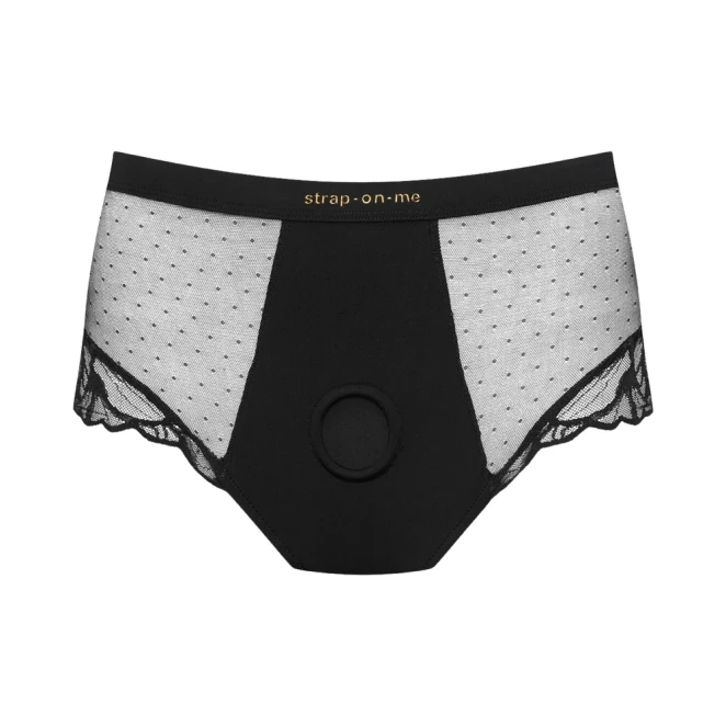Strap-On-Me Divine Black Strap-On Harness Panty