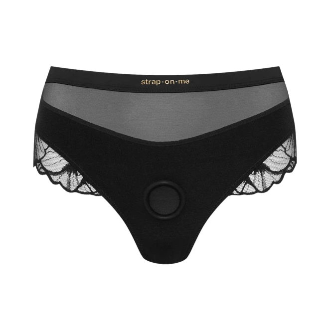 Strap-On-Me Sublime Black Strap-On Harness Panty