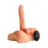 JOCK Studs Power Rod 7 Inch Silicone Thrusting & Vibrating Dildo with Remote Control