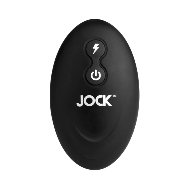 JOCK Studs Power Rod 7 Inch Silicone Thrusting & Vibrating Dildo with Remote Control