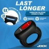 JOCK Enhancers Hard-On Vibrating Silicone Double Cock Ring