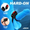 JOCK Enhancers Hard-On Vibrating Silicone Double Cock Ring