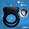 JOCK Enhancers Hard-On Vibrating Silicone Double Cock Ring