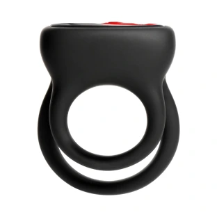 JOCK Enhancers Hard-On Vibrating Silicone Double Cock Ring