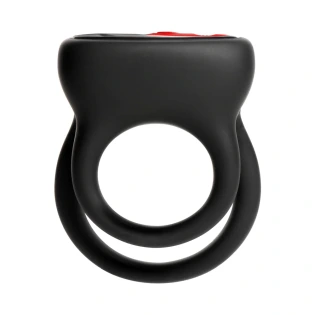 JOCK Enhancers Hard-On Vibrating Silicone Double Cock Ring