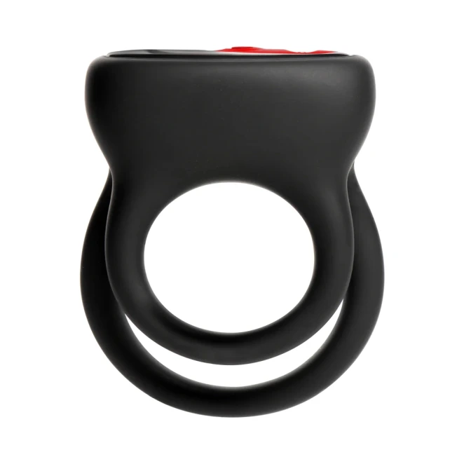 JOCK Enhancers Hard-On Vibrating Silicone Double Cock Ring
