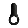 JOCK Enhancers Hard-On Vibrating Silicone Cock Ring with Clit Stimulator