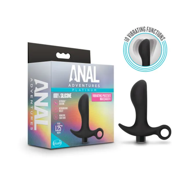Vibrating Silicone Prostate Massager