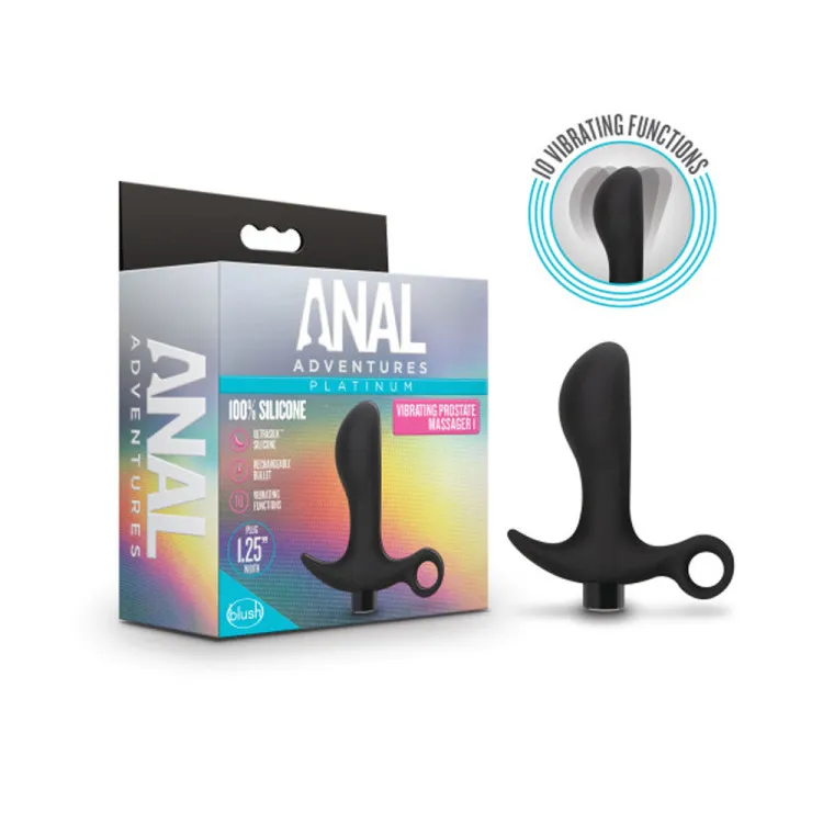 Anal Silicone Vibrating Prostate Massager Anal Silicone Vibrating Prostate Massager