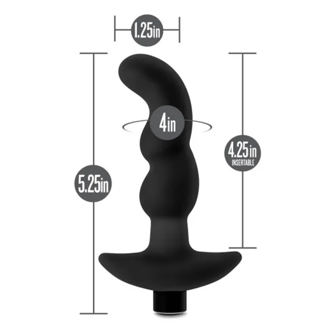 Anal Silicone Vibrating Prostate Massager