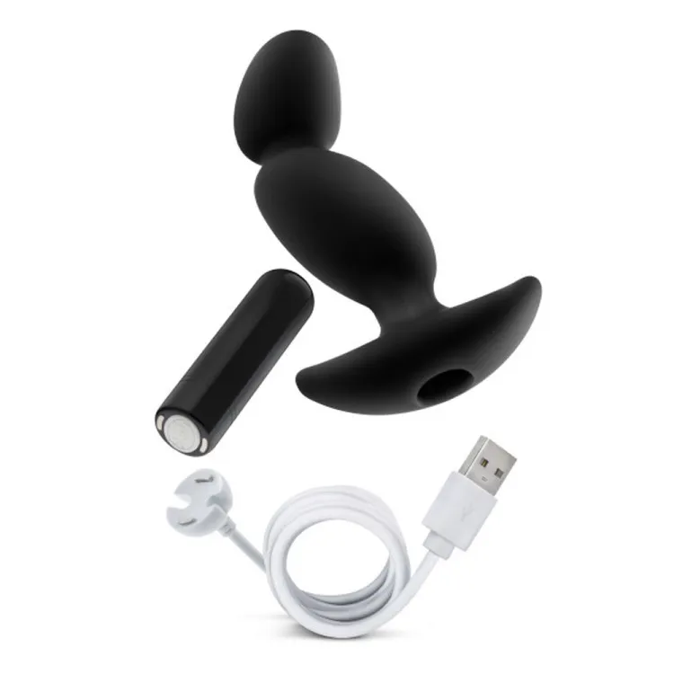Anal Silicone Vibrating Prostate Massager Anal Silicone Vibrating Prostate Massager