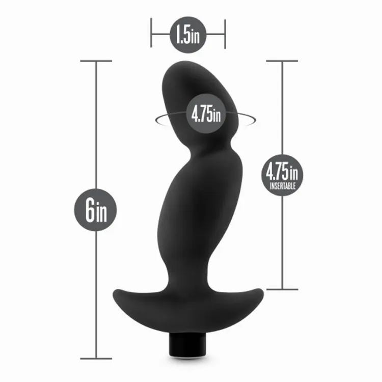 Anal Silicone Vibrating Prostate Massager Anal Silicone Vibrating Prostate Massager