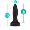 Anal Vibrating Rotating Silicone Butt Plug with Remote Anal Vibrating Rotating Silicone Butt Plug with Remote