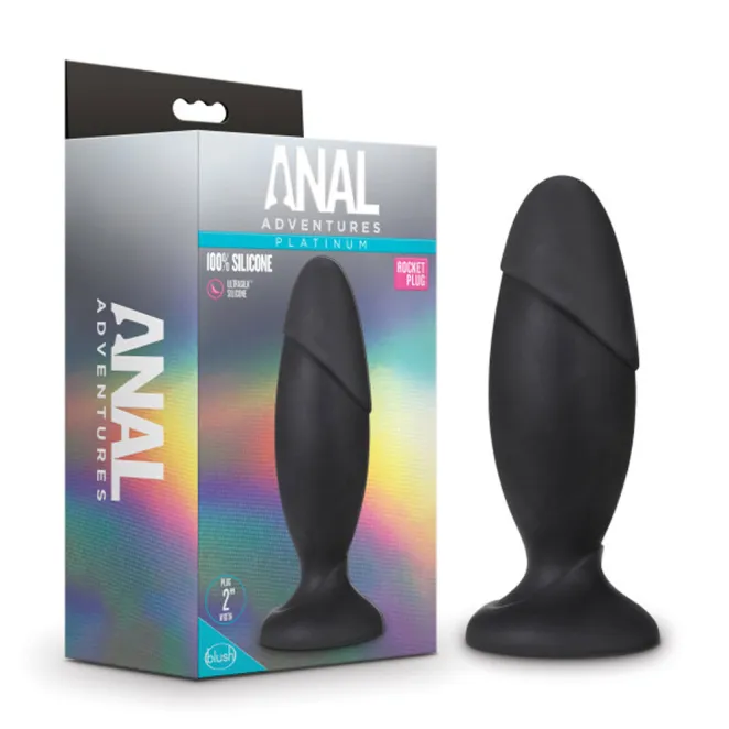 Anal Silicone Rocket Butt Plug