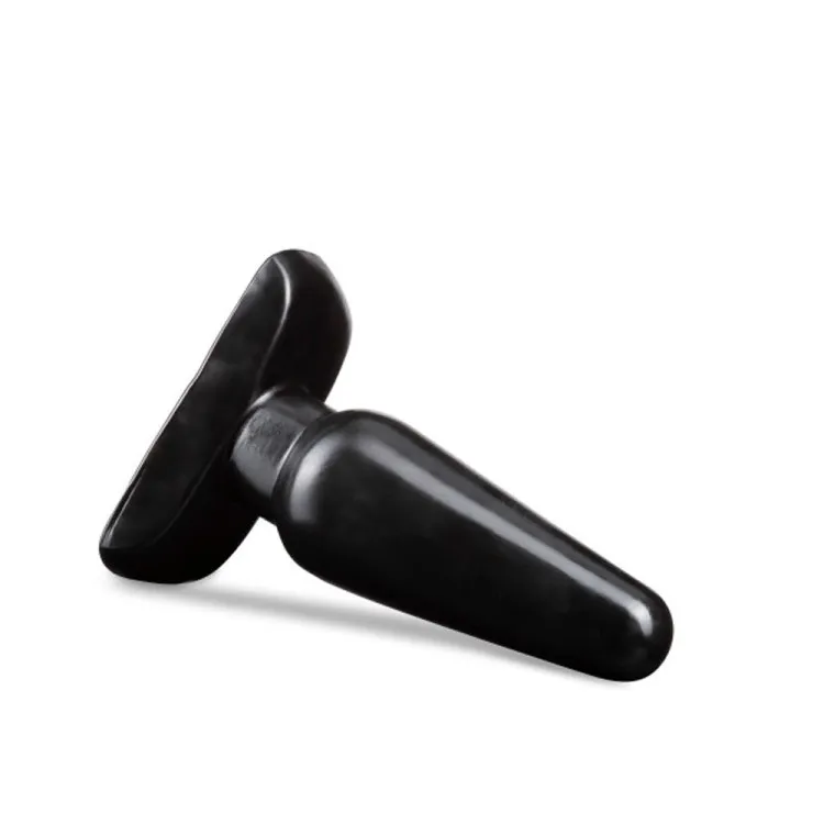 Anal Medium Butt Plug Black Anal Medium Butt Plug Black