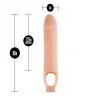 Blush Performance Plus 10 in. Silicone Cock Sheath Penis Extender Sling Beige (72870) by Blush | Sex Toys | SlipDix.com Blush Performance Plus 10 in. Silicone Cock Sheath Penis Extender Sling Beige (72870) | SlipDix.com