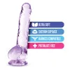 8 in. Realistic Dildo with Balls Amethyst 8 in. Realistic Dildo with Balls Amethyst